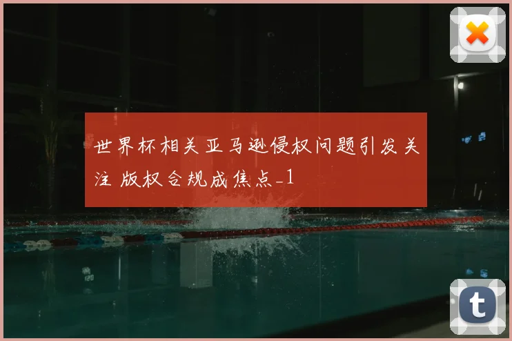 世界杯相关亚马逊侵权问题引发关注 版权合规成焦点_1