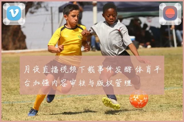 月夜直播视频下载事件发酵 体育平台加强内容审核与版权管理