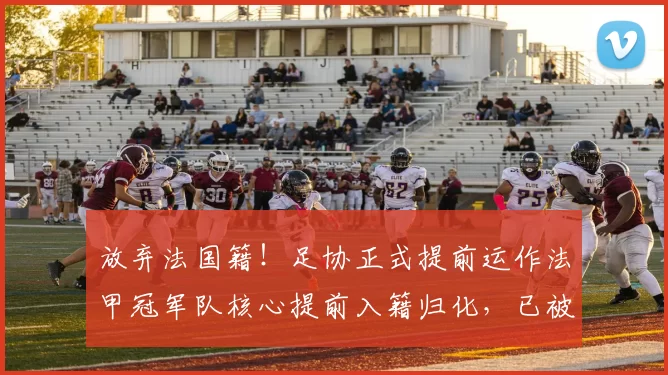 放弃法国籍!足协正式提前运作法甲冠军队核心提前入籍归化,已被辟谣_阿玛杜_铜梁_重庆