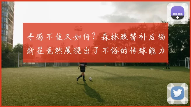 手感不佳又如何？森林狼替补后场新星竟然展现出了不俗的传球能力
